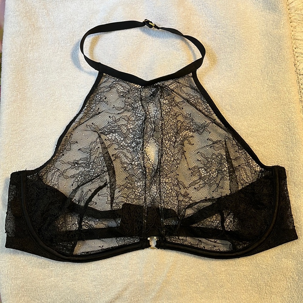 Lace Halter Bra